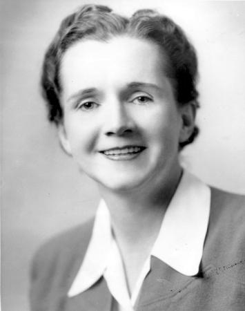 Rachel Carson (1907-1964), American marine biologist and author of Silent Spring