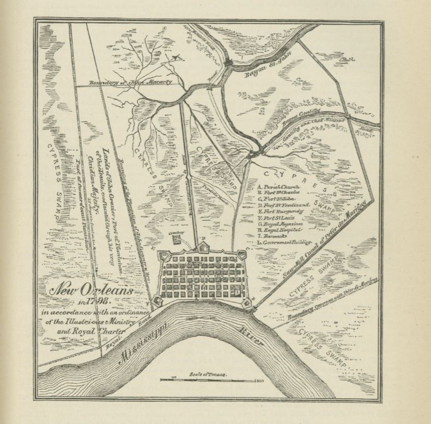 Plantations Near New Orleans Map The Ecology Of Yellow Fever In Antebellum New Orleans: Sugar, Water  Control, And Urban Development | Environment & Society Portal